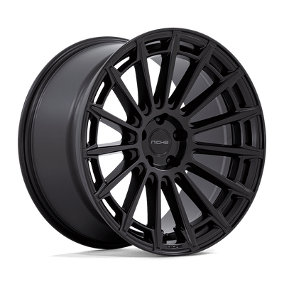 Niche - M274 AMALFI - Black - MATTE BLACK - 20" x 9", 35 Offset, 5x114.3 (Bolt Pattern), 72.6mm HUB