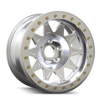Dirty Life - ROADKILL - Silver - Machined - 17" x 9", -14 Offset, 5x127 (Bolt pattern), 78.1mm HUB