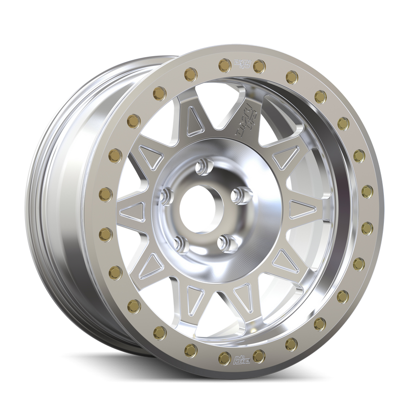 Dirty Life - ROADKILL - Silver - Machined - 17" x 9", -14 Offset, 5x127 (Bolt pattern), 78.1mm HUB