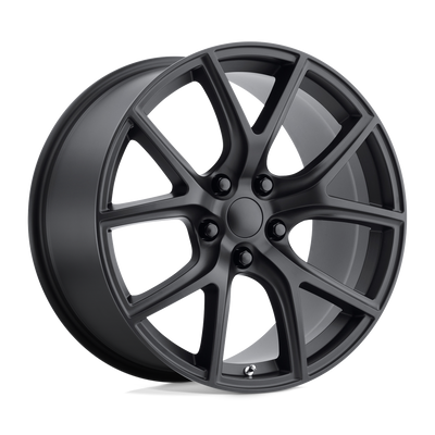 OE Creations - PR181 - Black - SATIN BLACK - 20" x 10", 50 Offset, 5x127 (Bolt Pattern), 71.5mm HUB