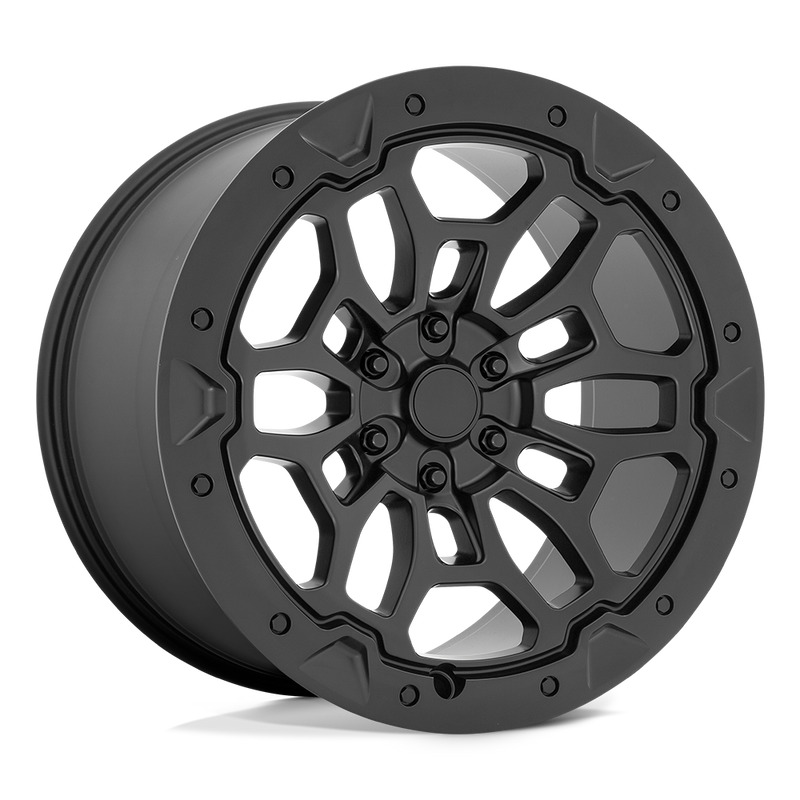 OE Creations - PR215 - Black - MATTE BLACK - 20" x 10", 19 Offset, 6x139.7 (Bolt Pattern), 78.1mm HUB