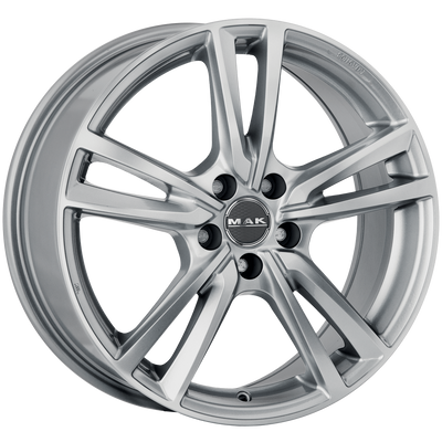 Mak Wheels - ICONA - Silver - SILVER - 18" x 8", 50 Offset, 5x112 (Bolt Pattern), 57.1mm HUB