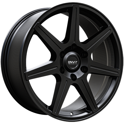 Envy Wheels - ELITE - Black - MATTE BLACK - 20" x 8.5", 35 Offset, 6x132 (Bolt Pattern), 74.5mm HUB