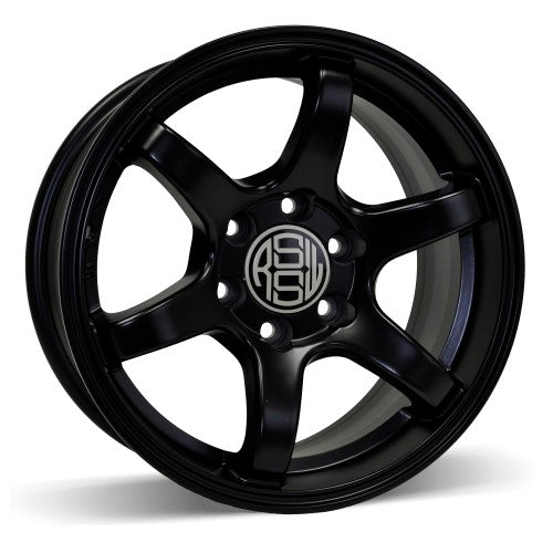 RSSW - Torque - Black - Matte black - 16" x 7.5", 23 Offset, 6x120 (Bolt Pattern), 67.1mm HUB