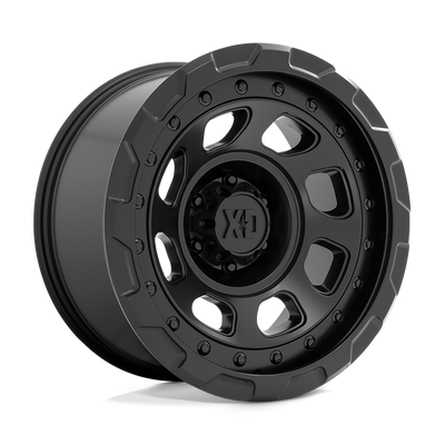 XD Series - XD861 STORM - Black - SATIN BLACK - 20" x 10", -18 Offset, 8x170 (Bolt Pattern), 125.1mm HUB
