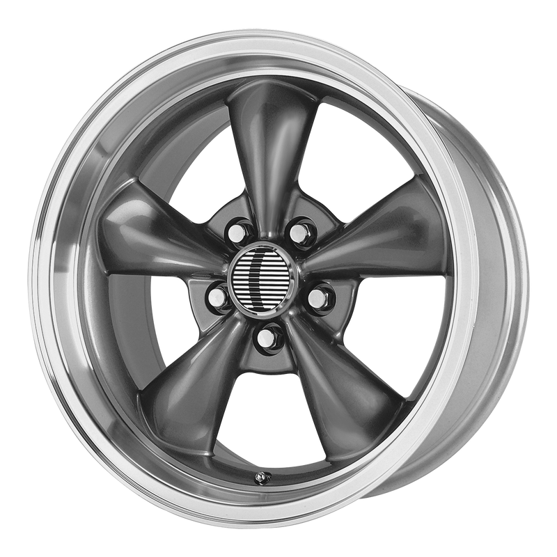 OE Creations - PR106 - Gunmetal - ANTHRACITE MACHINED - 18" x 10", 45 Offset, 5x114.3 (Bolt Pattern), 70.7mm HUB