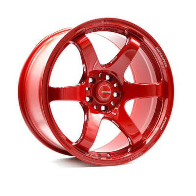 Superspeed - RF06RR - Hyper Red - 18" x 9.5", 38 Offset, 5x114.3 (Bolt Pattern), 73mm HUB