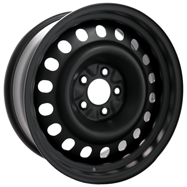 Envy Wheels - NX4 STEEL WHEEL - Black - FLAT BLACK - 17" x 7", 21 Offset, 5x115 (Bolt Pattern), 71.5mm HUB