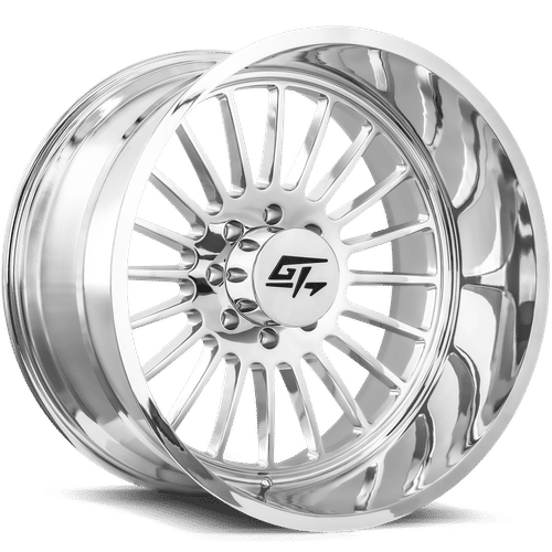 GT Off-Road - Strike - Chrome - 24" x 14", -76 Offset, 5x127 (Bolt pattern), 87.1mm HUB
