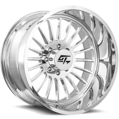 GT Off-Road - Strike - Chrome - 26" x 12", -44 Offset, 6x139.7 (Bolt pattern), 106.1mm HUB
