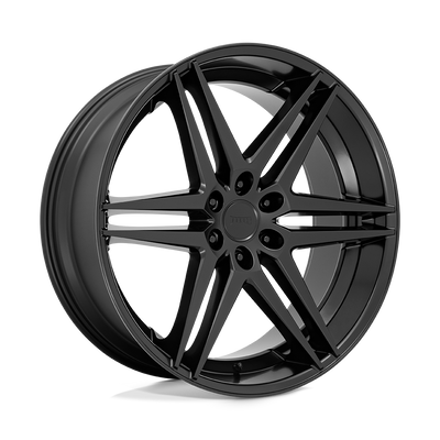 DUB - S269 DIRTY DOG - Black - ALL MATTE BLACK - 26" x 10", 30 Offset, 6x135 (Bolt Pattern), 87.1mm HUB