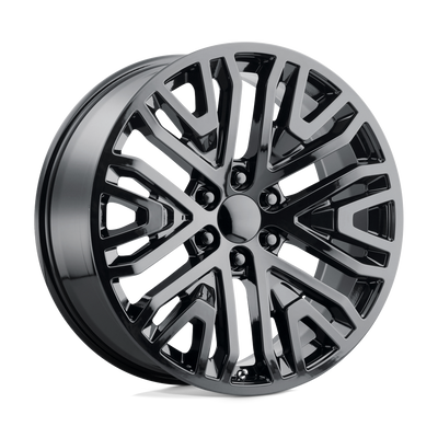 OE Creations - PR197 - Black - GLOSS BLACK - 22" x 9", 28 Offset, 6x139.7 (Bolt Pattern), 78.1mm HUB