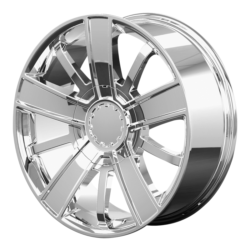 OE Creations - PR153 - Chrome - CHROME - 20" x 9", 27 Offset, 6x139.7 (Bolt Pattern), 78.1mm HUB
