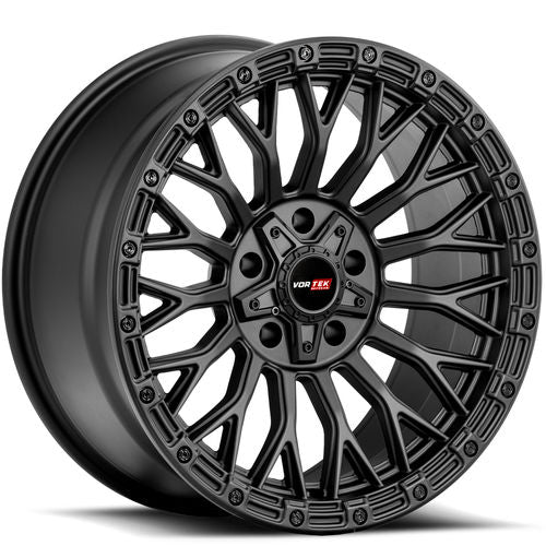 Vortek Offroad - VRT-607 SPERO - Black - Matte Black - 20" x 9", 18 Offset, 5x139.7/150 (Bolt pattern), 110.3mm HUB