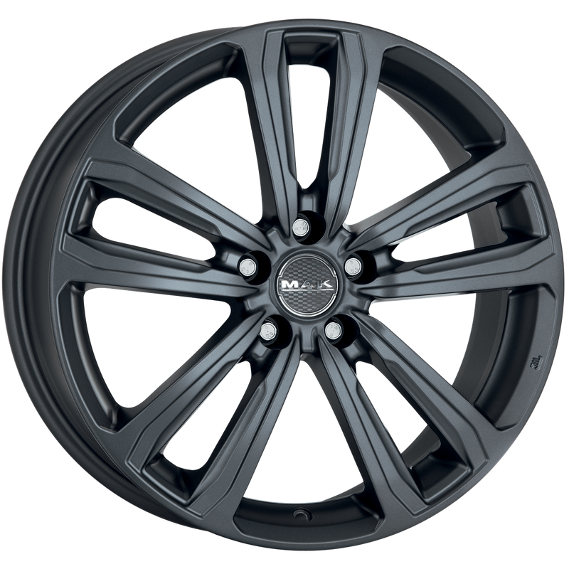 Mak Wheels - MAGMA - Gunmetal - MATTE TITAN - 16" x 6.5", 40 Offset, 4x100 (Bolt Pattern), 72mm HUB