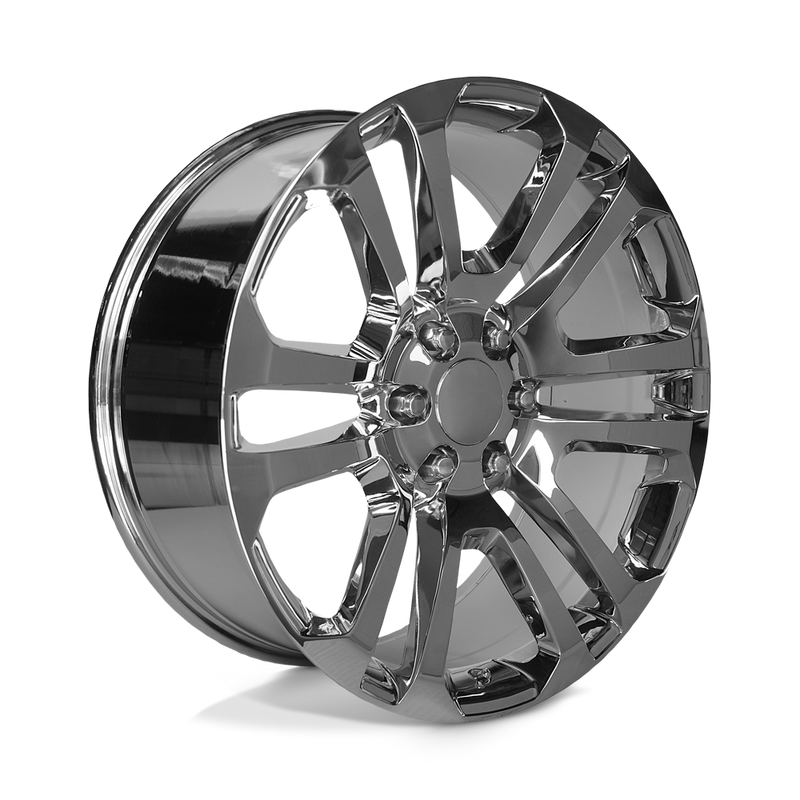 OE Creations - PR158 - Chrome - CHROME - 20" x 9", 24 Offset, 6x139.7 (Bolt Pattern), 78.1mm HUB