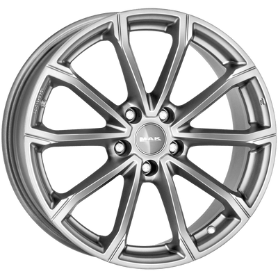 Mak Wheels - DaVinci4 - Silver - M-TITAN - 17" x 7", 32 Offset, 4x108 (Bolt Pattern), 65.1mm HUB