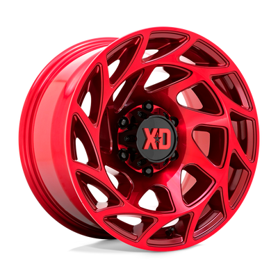 XD Series - XD860 ONSLAUGHT - CANDY RED - 17" x 9", 0 Offset, 6x120 (Bolt Pattern), 66.9mm HUB