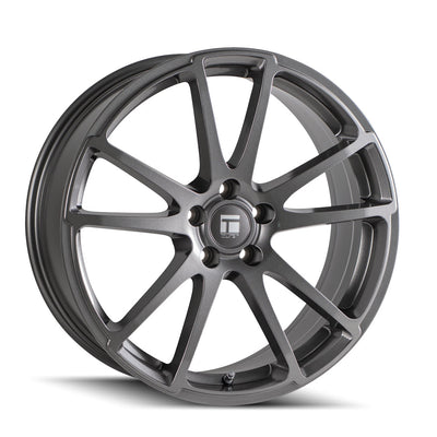 Touren - TF03 - Grey - GRAPHITE - 17" x 7.5", 40 Offset, 5x108 (Bolt Pattern), 63.5mm HUB