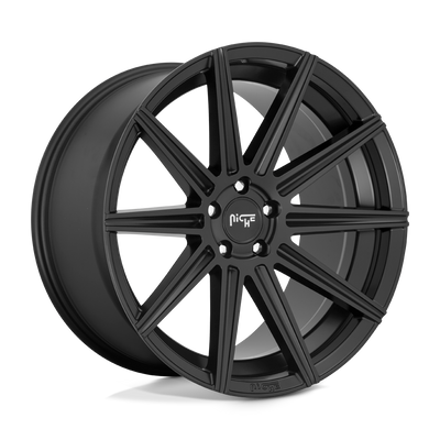 Niche - M242 TIFOSI - Black - MATTE BLACK - 20" x 9", 18 Offset, 5x115 (Bolt Pattern), 71.5mm HUB