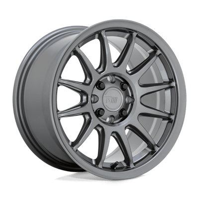 Motegi - MR156 S12 - Gunmetal - GLOSS GUNMETAL - 16" x 8", 28 Offset, 4x100/108 (Bolt Pattern), 72.6mm HUB