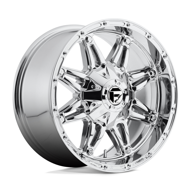 Fuel - D530 HOSTAGE - Polished - CHROME PLATED - 18" x 9", 20 Offset, 5x139.7/150 (Bolt Pattern), 110.1mm HUB