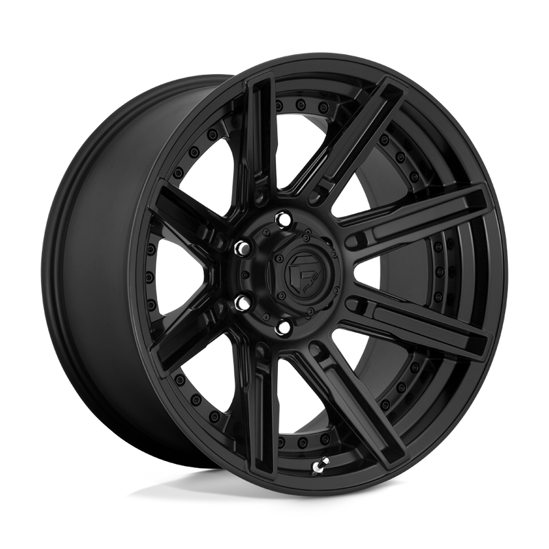 Fuel - D709 ROGUE - Black - MATTE BLACK - 20" x 10", -18 Offset, 6x139.7 (Bolt Pattern), 106.1mm HUB