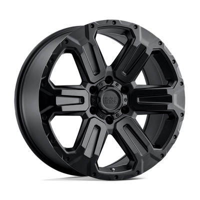 Black Rhino - WANAKA - Black - MATTE BLACK - 20" x 9", 35 Offset, 6x114.3 (Bolt Pattern), 76.1mm HUB