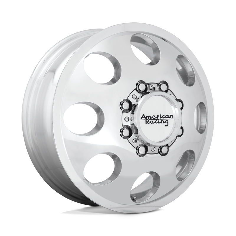 American Racing - AR204 BAJA DUALLY - Polished - POLISHED - 16" x 6", 111 Offset, 8x170 (Bolt Pattern), 125.1mm HUB