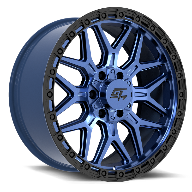 GT Off-Road - Revolt - Other - Midnight Blue with Black Ring - 20" x 9", 12 Offset, 6x135, 139.7 (Bolt Pattern), 106.1mm HUB