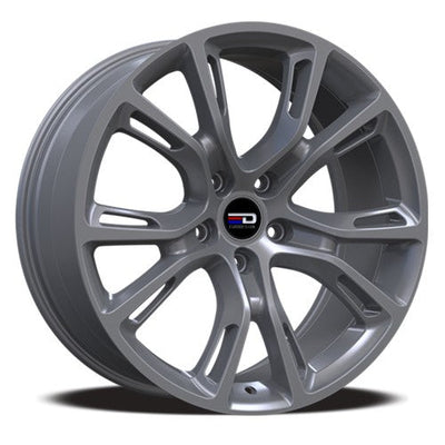 Euro Design - SRT - Gunmetal - Matte Gunmetal - 20" x 9", 34 Offset, 5x127 (Bolt Pattern), 71.6mm HUB