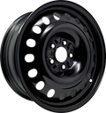DTD - Steel - Black - Gloss Black - 17" x 7", 44 Offset, 5x127 (Bolt pattern), 71,50mm HUB