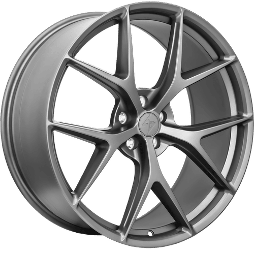 Sentali - Street SS3 - Grey - Matte Graphite - 18" x 8.5", 42 Offset, 5x112 (Bolt pattern), 66.6mm HUB