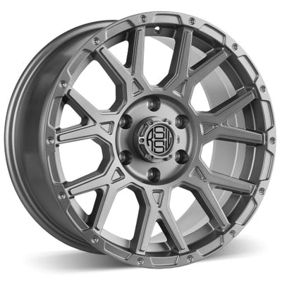RSSW - Strike - Black - Matte Black - 20" x 9", 20 Offset, 5x139.7 (Bolt pattern), 77.8mm HUB