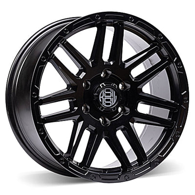 RSSW - Blitz - Black - Satin Black - 22" x 9", 30 Offset, 6x135 (Bolt pattern), 87.1mm HUB