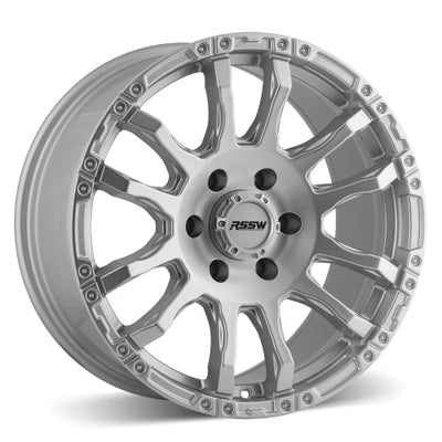 RSSW - Force - Silver - 18" x 8.5", 20 Offset, 6x135 (Bolt pattern), 87.1mm HUB