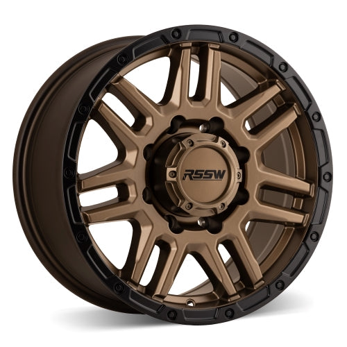 RSSW - Blitz - Bronze - 16" x 7.5", 10 Offset, 8x165.1 (Bolt pattern), 117.0mm HUB