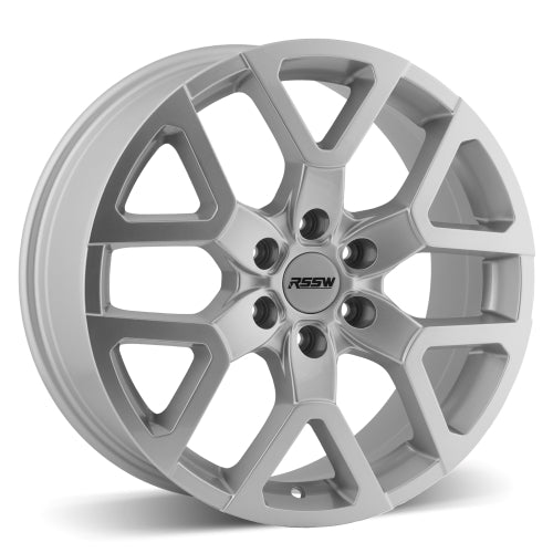 RSSW - Baja - Silver - 18" x 8", 50 Offset, 6x132 (Bolt pattern), 74.5mm HUB