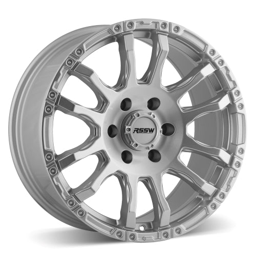 RSSW - Force - Silver - 18" x 8.5", 20 Offset, 6x139.7 (Bolt pattern), 78.1mm HUB
