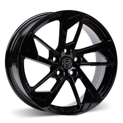 RSSW - Legend - Black - Gloss Black - 18" x 8", 40 Offset, 5x114.3 (Bolt pattern), 64.1mm HUB