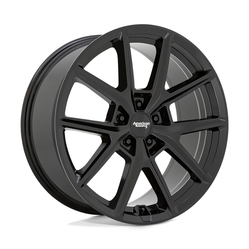 American Racing - AR943 - Black - Gloss Black - 17" x 8", 35 Offset, 5x112 (Bolt pattern), 66.56mm HUB