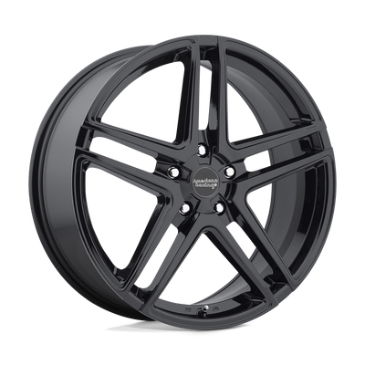 American Racing - AR907 - Black - Gloss Black - 18" x 8", 40 Offset, 5x112 (Bolt pattern), 72.56mm HUB