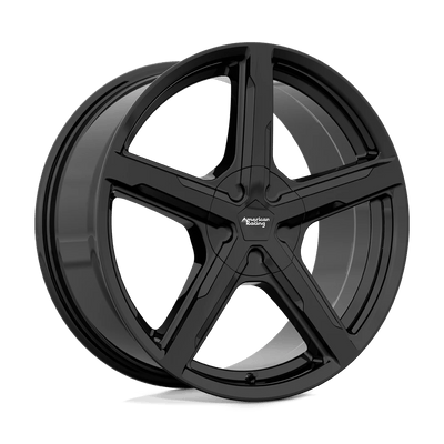 American Racing - AR921 TRIGGER - Black - Gloss Black - 18" x 8", 38 Offset, 5x110/114.3 (Bolt pattern), 72.60mm HUB