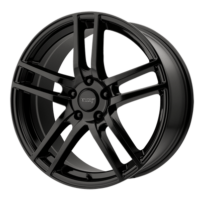 American Racing - AR929 - Black - Gloss Black - 18" x 8", 45 Offset, 5x120 (Bolt pattern), 74.1mm HUB