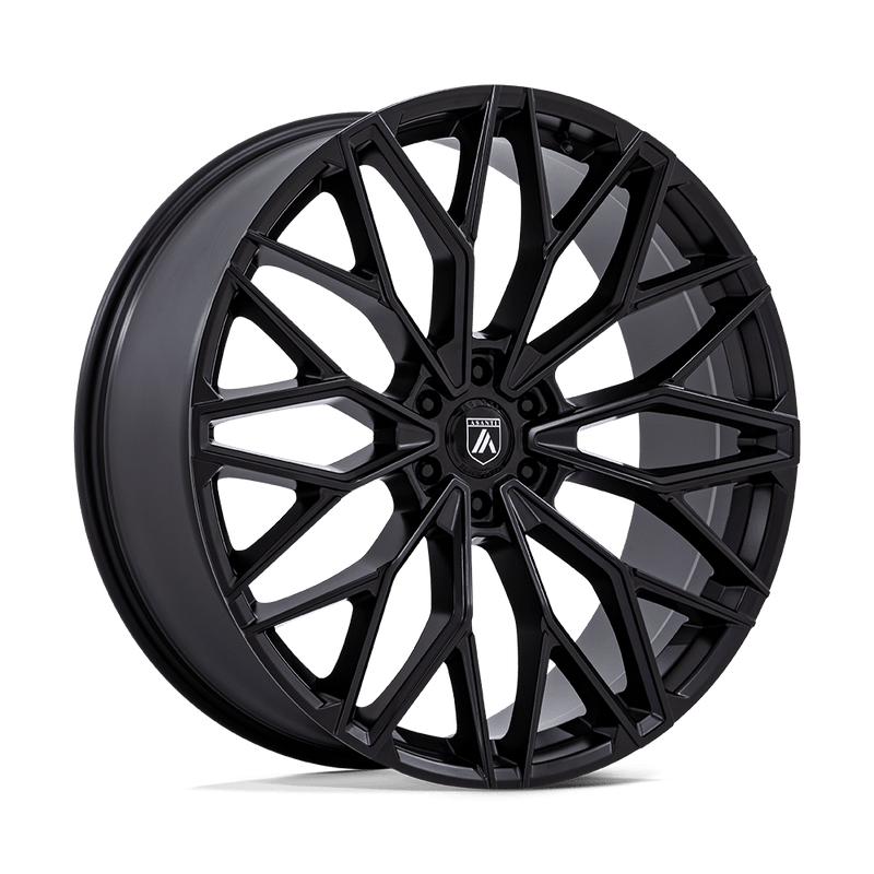 Asanti Black - AB050 MOGUL 6 - Black - Matte Black - 24" x 10", 30 Offset, 6x139.7 (Bolt pattern), 106.1mm HUB