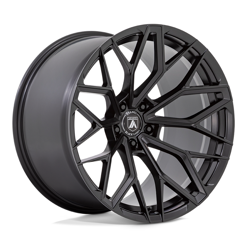 Asanti Black - AB039 MOGUL 5 - Black - Satin Black - 22" x 10.5", 38 Offset, 5x120 (Bolt pattern), 72.56mm HUB