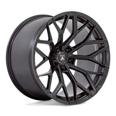 Asanti Black - AB039 MOGUL 5 - Black - Satin Black - 22" x 9", 35 Offset, 5x114.3 (Bolt pattern), 72.56mm HUB
