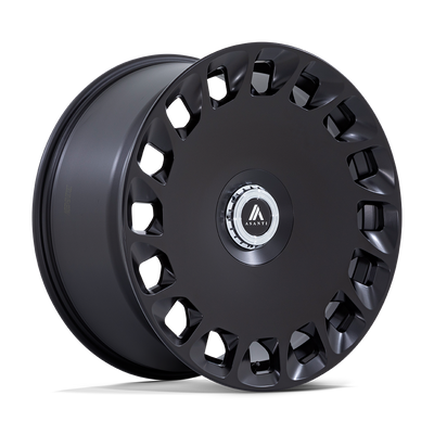 Asanti Black - AB045 ARISTOCRAT - Black - Matte Black - 24" x 10", 35 Offset, 5x112/120 (Bolt pattern), 74.10mm HUB