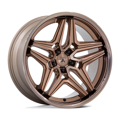 Asanti Black - ABL-46 DUKE - Bronze - Platinum Bronze - 22" x 10.5", 18 Offset, 5x120 (Bolt pattern), 74.1mm HUB