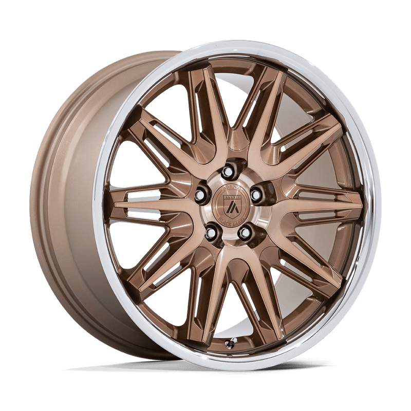 Asanti Black - ABL-47 IMPERATOR - Bronze - Bronze Machined with Bronze Tint & Ss Lip - 20" x 10.5", 40 Offset, 5x114.3 (Bolt pattern), 72.56mm HUB